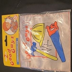 Chucky Child's Play fabric bib costume